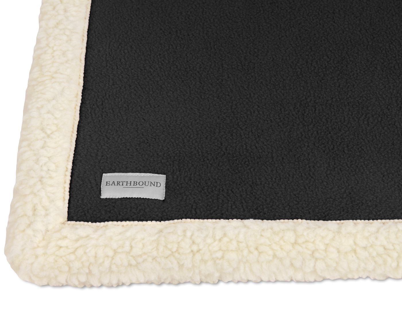 Sherpa Fleece Blanket Charcoal