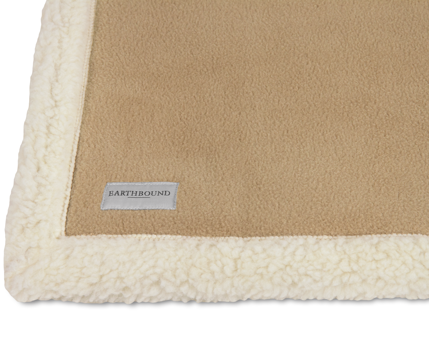 Sherpa Fleece Blanket Camel