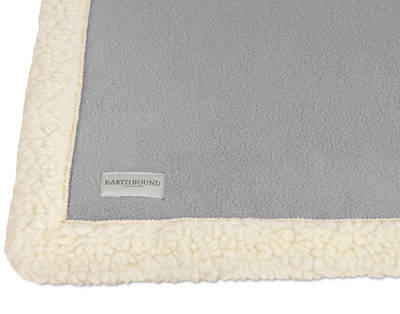 Sherpa Fleece Blanket Grey