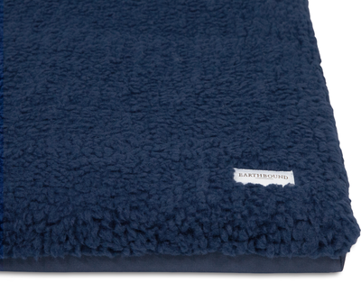 Crate Mat Removable Sherpa Waterproof Midnight Blue