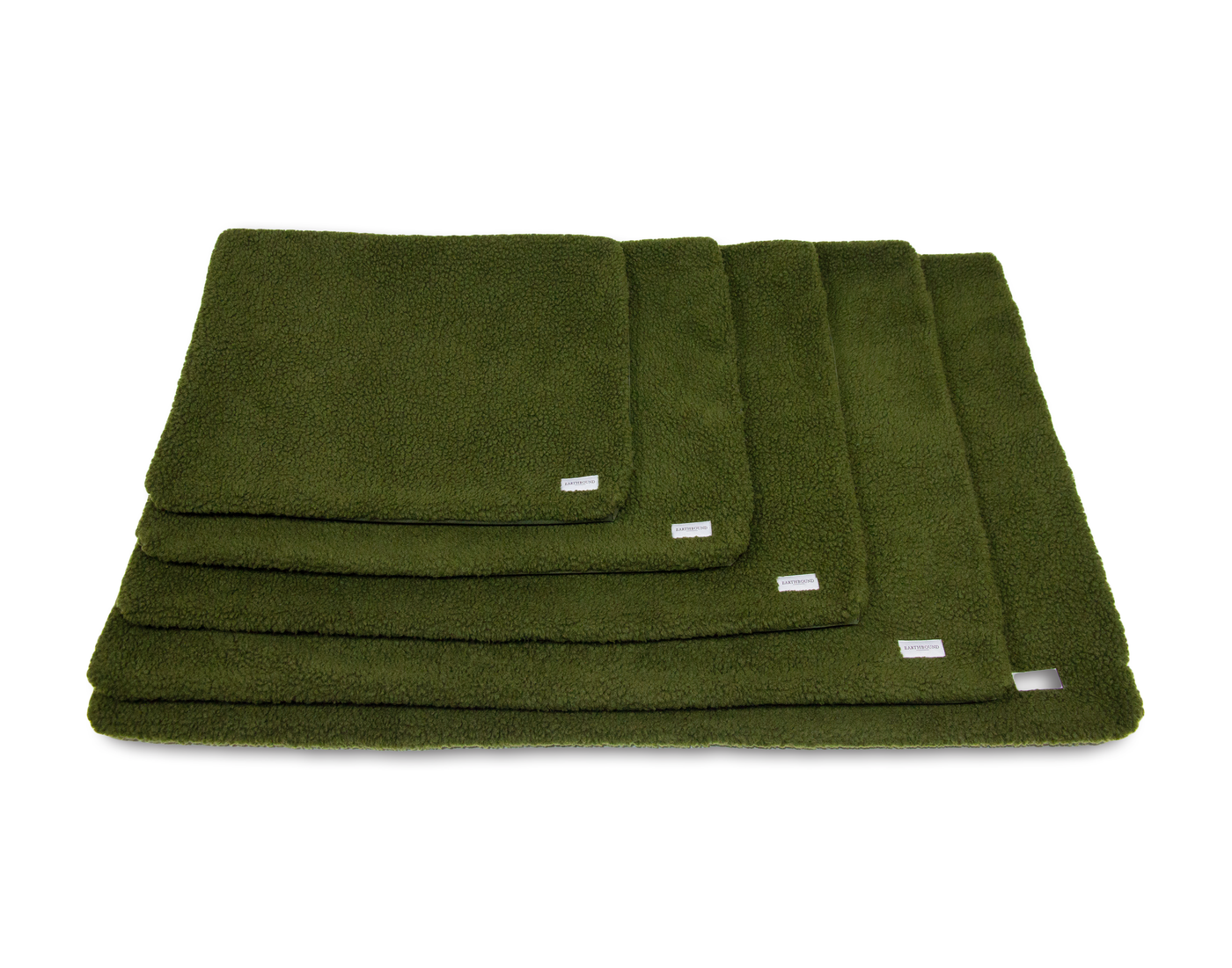 Crate Mat Removable Sherpa Waterproof Cover Spare Forest Green