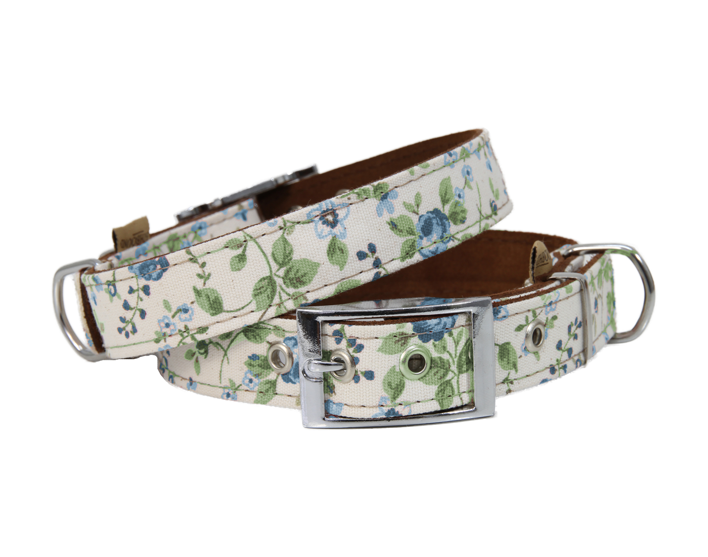 Floral Collar Navy