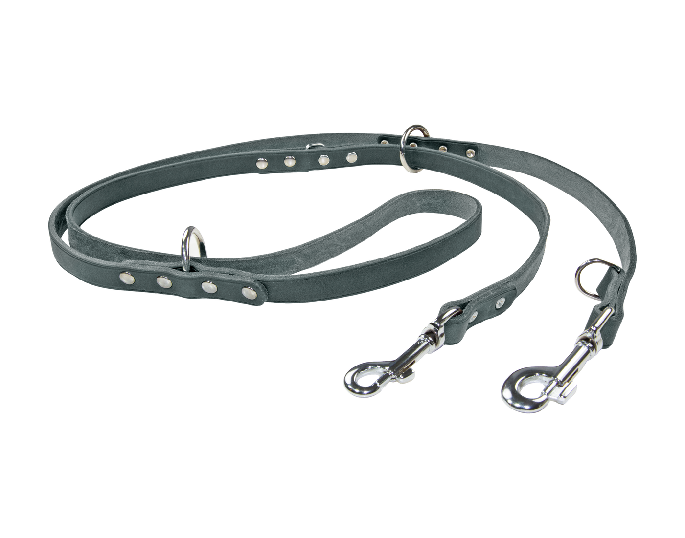 Soft Country Leather Training Lead Grey