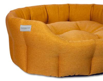 Round Camden Bed Apricot