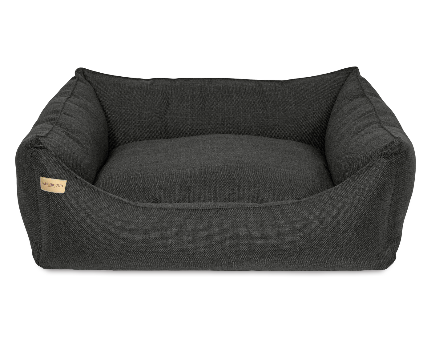 Rectangular Removable Weaved Bed Charcoal