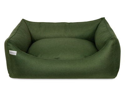 Rectangular Removable Morland Bed Dark Green