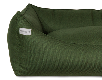 Rectangular Removable Morland Bed Dark Green