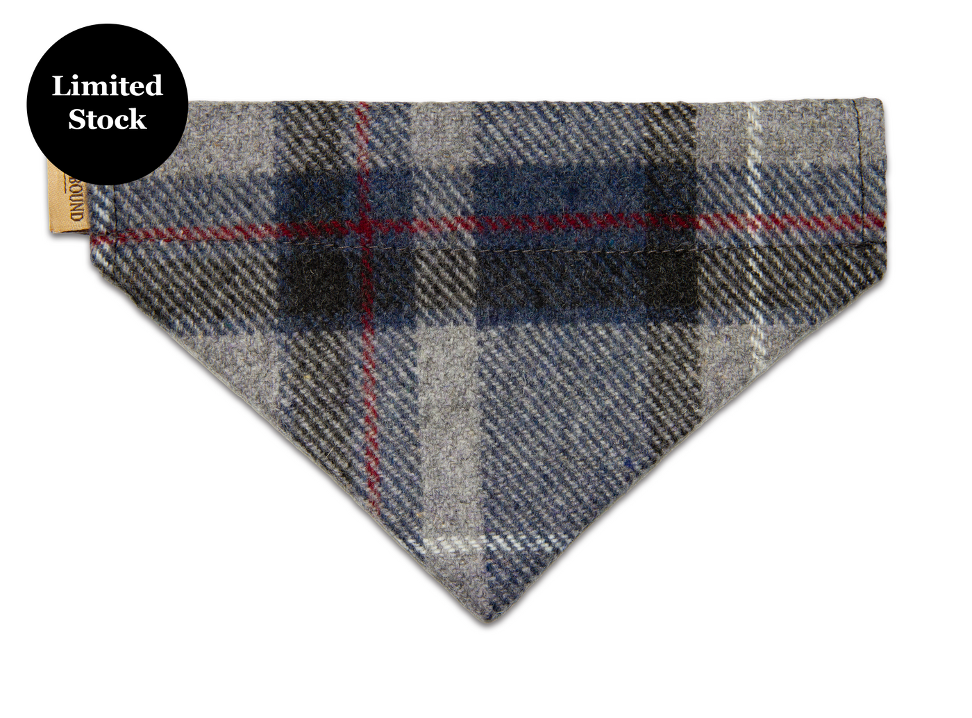 Bandana Traditional Tweed Grey Check